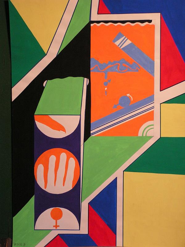 Schattenspiel 1, 1971, Tempera-Karton, 43x60.jpg